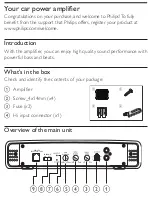 Preview for 3 page of Philips CMP100 User Manual