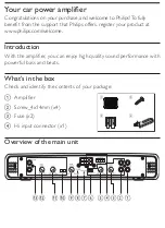 Предварительный просмотр 3 страницы Philips CMP400 User Manual