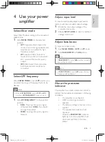 Preview for 8 page of Philips CMQ205 User Manual