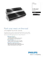 Предварительный просмотр 1 страницы Philips CMQ405 Brochure