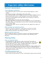Предварительный просмотр 5 страницы Philips COBALT User Manual