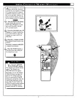 Предварительный просмотр 7 страницы Philips Color television Owner'S Manual