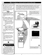 Предварительный просмотр 8 страницы Philips Color television Owner'S Manual