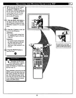 Preview for 33 page of Philips COLOR TV 25 INCH TABLE TP2576C Owner'S Manual