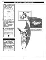 Preview for 12 page of Philips COLOR TV 25 INCH TABLE TS2574C Owner'S Manual