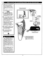 Предварительный просмотр 14 страницы Philips COLOR TV 25 INCH TABLE TS2574C Owner'S Manual