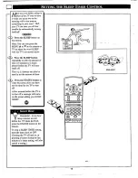 Preview for 14 page of Philips COLOR TV 27 INCH TABLE TP2780C Owner'S Manual