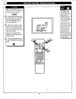 Preview for 16 page of Philips COLOR TV 27 INCH TABLE TP2780C Owner'S Manual