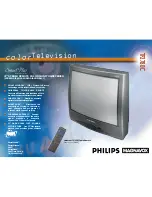 Philips COLOR TV 27 INCH TABLE TP2780C Specifications preview