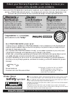 Предварительный просмотр 2 страницы Philips COLOR TV 27 INCH TABLE TP2781C User Manual