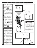 Предварительный просмотр 19 страницы Philips COLOR TV 27 INCH TABLE TP2781C User Manual