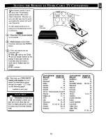 Предварительный просмотр 15 страницы Philips COLOR TV 27 INCH TABLE TS2754C Owner'S Manual