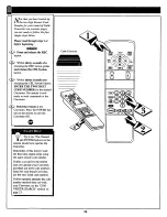 Preview for 20 page of Philips COLOR TV 27 INCH TABLE TS2768C Owner'S Manual