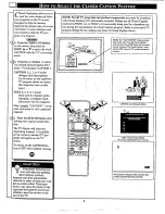 Предварительный просмотр 8 страницы Philips COLOR TV 32 INCH TABLE TP3267C Owner'S Manual