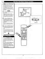 Предварительный просмотр 14 страницы Philips COLOR TV 32 INCH TABLE TP3267C Owner'S Manual