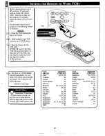 Preview for 24 page of Philips COLOR TV 32 INCH TABLE TP3267C Owner'S Manual