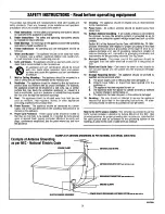 Предварительный просмотр 3 страницы Philips COLOR TV 32 INCH TABLE TS3254C Owner'S Manual