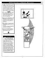 Предварительный просмотр 7 страницы Philips COLOR TV 32 INCH TABLE TS3254C Owner'S Manual