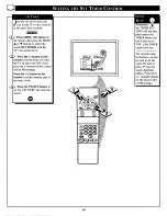 Предварительный просмотр 16 страницы Philips COLOR TV 32 INCH TABLE TS3254C Owner'S Manual