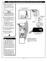 Предварительный просмотр 20 страницы Philips COLOR TV 32 INCH TABLE TS3254C Owner'S Manual