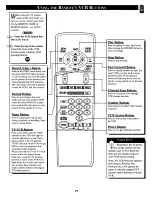 Предварительный просмотр 29 страницы Philips COLOR TV 32 INCH TABLE TS3254C Owner'S Manual