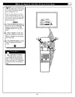 Предварительный просмотр 15 страницы Philips COLOR TV 36 INCH TABLE TS3654C Owner'S Manual