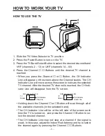 Preview for 6 page of Philips COLOR TV 5 INCH RD0525C Instruction Manual