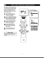 Предварительный просмотр 14 страницы Philips color tv Directions For Use Manual