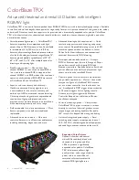 Preview for 2 page of Philips ColorBlaze TRX Manual