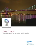 Preview for 1 page of Philips ColorBurst 6 Product Manual
