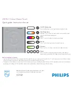 Preview for 20 page of Philips ColourChaser Touch Installation Manual