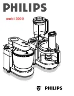 Philips Combi 3000 User Manual preview