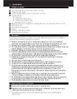 Preview for 22 page of Philips COMFORT GC1010 Instructions For Use Manual