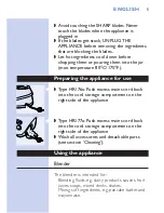 Preview for 5 page of Philips Comfort HR176X User Manual