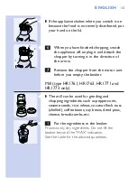 Preview for 13 page of Philips Comfort HR176X User Manual