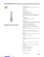 Preview for 10 page of Philips Compact HID Lamp and Gear Brochure & Specs