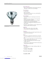 Preview for 42 page of Philips Compact HID Lamp and Gear Brochure & Specs