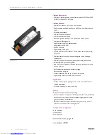 Preview for 80 page of Philips Compact HID Lamp and Gear Brochure & Specs