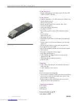 Preview for 82 page of Philips Compact HID Lamp and Gear Brochure & Specs