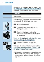 Preview for 6 page of Philips CoolSkin HQ 671 Manual