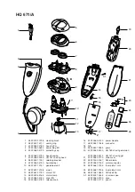 Preview for 2 page of Philips CoolSkin HQ 671 Service Manual