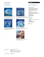 Preview for 2 page of Philips CoolSkin HS8040 Specification Sheet