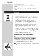 Preview for 14 page of Philips CoolSkin HS8040 User Manual