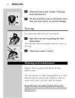 Preview for 4 page of Philips Corona HQ8100 User Manual