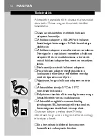 Preview for 48 page of Philips Corona HQ8100 User Manual