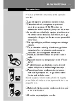 Preview for 109 page of Philips Corona HQ8100 User Manual