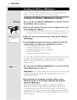 Preview for 8 page of Philips CPWUA001 Instructions For Use Manual