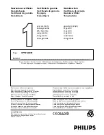 Preview for 30 page of Philips CPWUA001 Instructions For Use Manual