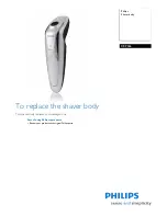 Предварительный просмотр 1 страницы Philips CRP366 Brochure