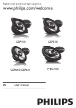 Philips CSP410 User Manual предпросмотр